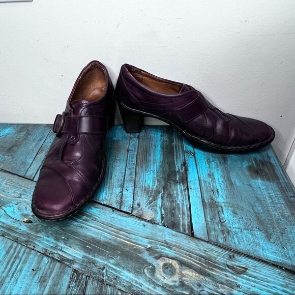 Josef Siebel Leather Heeled Boots Size 39=Size 7 - Picture 2 of 15